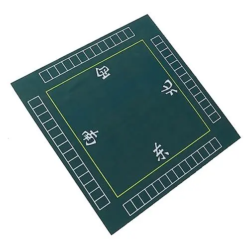 Produktbild: VICASKY 1 Stück Mahjong Tischdecke Majiang Tischmatten Universelles Kartenspiel Kartenspiele Tischdecke Mahjong Matten rutschfeste Tischauflage Mah Jongg Tischmatten Domino