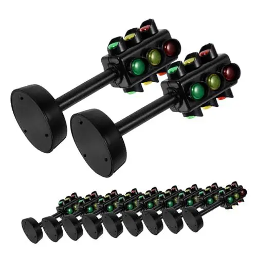 Produktbild: VICASKY 24 STK Ampelmodell ampelschirm verkehrszeichen Spielzeug simulierte Ampel pädagogisches Verkehrszeichenspielzeug Spielzeuge Kinderspielzeug intellektuelles Spielzeug für Kinder Abs