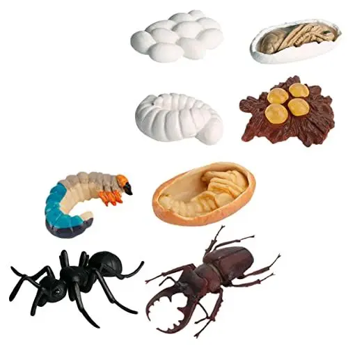 Produktbild: VICASKY 24 STK Tiermodell-Ornamente würfelunterlage einhelll leichte beemysafe Tiermodelle lichtwärts Modelle anzeigen Froschfiguren Spielzeug Tierausstellungsmodelle Bildungsbedarf PVC