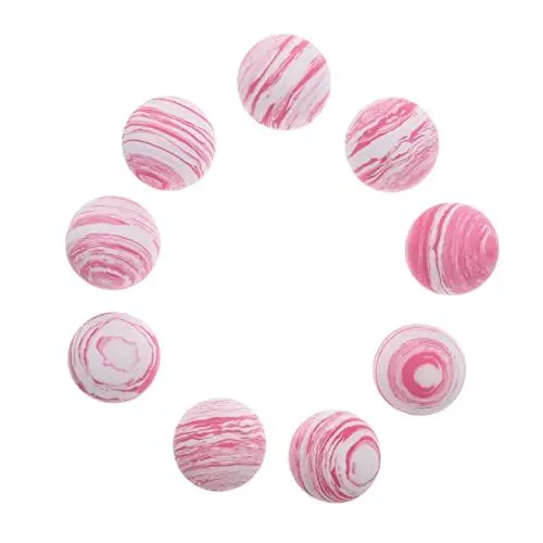 Produktbild: VICASKY 27 STK Farbige Schaumstoffkugel Kinderspielzeug Handübungsbälle Kinderbälle Spielzeug für Kinder Toys Spielzeuge Luftballons Anti-Stress-Bälle kreative Schaumbälle Eva Rosa