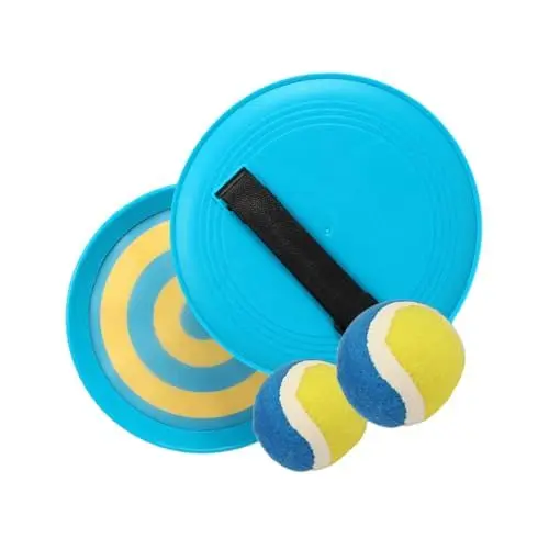 Produktbild: VICASKY 2 Sätze klebriger Ball Wurfspielzeug für den Strand lustiges Wurfballspielzeug Fänger Activity für Kinder aktivity für Kinder handcok Ballspiel fangen Eltern-Kind-Spielzeug pp Blue