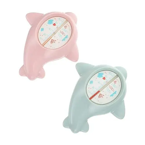 Produktbild: VICASKY 2 Stück Wasserthermometer Für Kleinkinder Badezubehör Duschzubehör Babydoll Zubehör Für Kleinkinder Duschzubehör Thermometer Für Kinder Badezubehör Bauchmuskeln