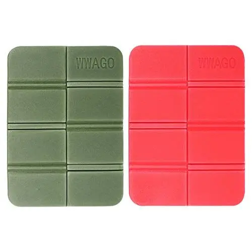 Produktbild: VICASKY 2st Picknickdecke Camping Sitzkissen Faltbares Sitzkissen Klappbarer Campingstuhl Schaumstoff-campingunterlage Kinder Sitzunterlage Matten wasserdichte Unterlage Reisen Schmutzig