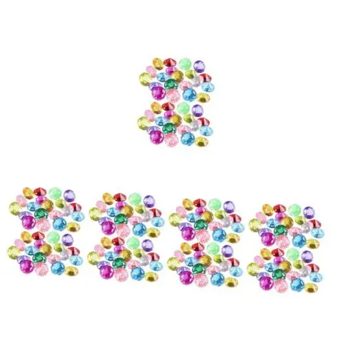 Produktbild: VICASKY 300 Stk Spielzeug schwimmspielzeug kinder spielzeug für kinder wasserspielzeuge Kinderbecken schwimmen Tauchspielzeug für Pool für Kinder gefälschtes Edelsteinmodell Acryl