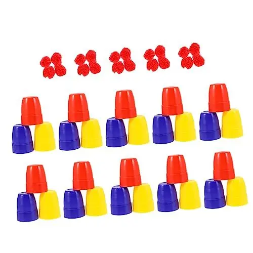 Produktbild: VICASKY 30St magische Requisiten für Partys zaubertricks Kinder überraschungstüte pferdeparty Party-mitgebsel schlüpfeier Tassen Haustier Spiele Zauberer-Requisite Trick-Gadget Plastik