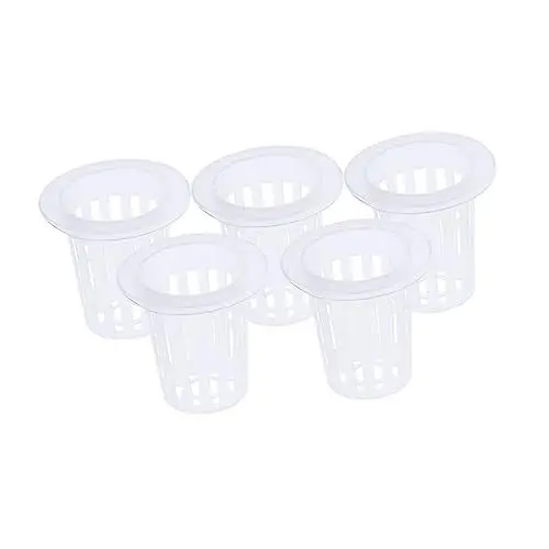 Produktbild: VICASKY 30stücke Mesh Soilless Kultur Gemüse Netz Töpfe Körbe Für Hydrokultur Aquaponik Orchideen Mit Bodenlöchern Für Belüftung Und Drainage Aus