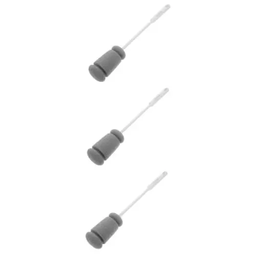 Produktbild: VICASKY 3St Becherbürste wasserflasche küche multifunktions reinigungsbürste schwammbürste milchflasche Toilette Babyflaschen Flaschenbürste Bürsten zum Reinigen Bürstenreiniger Abs Grey