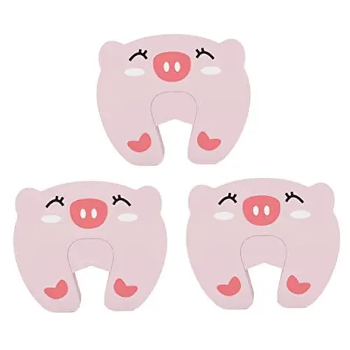 Produktbild: VICASKY Home Safety Essential 3er-Pack Baby-tür-fingerklemmschutz Verhindert Türknallen