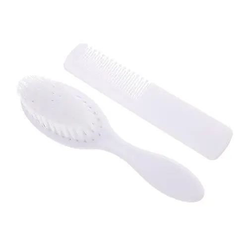 Produktbild: VICASKY Massagekamm-set für Säuglinge Baby-haarbürste Kamm Zum Sanfte Bürste Weicher Kunststoffkamm für Die Babypflege Weiß