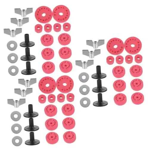 Produktbild: VICASKY 3 Sets Drum Zubehör Becken Set Drum Stand Rohr Dichtung Kit Für Drum Set Lieferungen