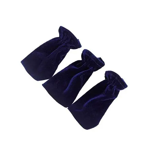 Produktbild: VICASKY 3st Klavierfußabdeckungen Klavierpedalabdeckung Fußpolster Klavier Fußschutz Abdeckung Für Klavier-sustain-pedal Instrumentenpedal Piano-pedal-hülse Abdeckung Für Klavierbank Blue