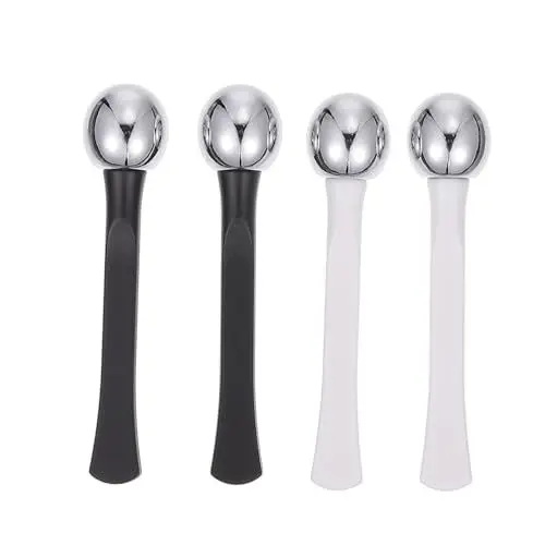 Produktbild: VICASKY 4 Stück Augencreme Massage Sticks Teiliges Handgeführte Beauty Rods zur Effektiven Augenpflege Schwellungen Müdigkeit Geeignet für Empfindliche Haut