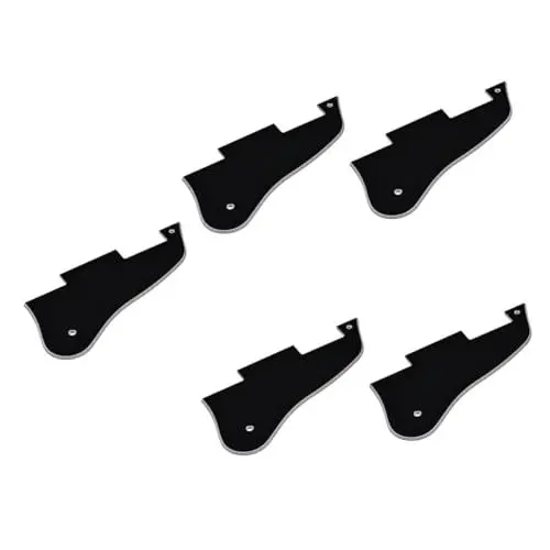 Produktbild: VICASKY 5St Gitarren-Schlagbrett gitarren ersatzteile gitarren zubehör gitarre zubehör Instrumentenzubehör Gitarrenparts Guard für Akustikgitarre Schlagbrett für E-Gitarre Plastik Black
