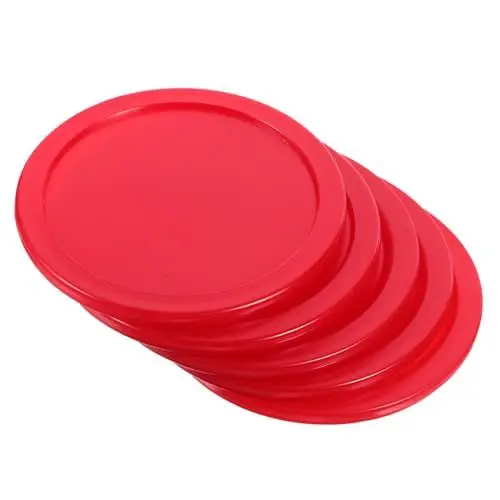 Produktbild: VICASKY 5er-Pack Eishockey-Pucks – Air-Hockey-Pucks Für Tischspiele Ersatz Für Hockey-Figuren 64 Mm Mini-Hockey Für Kinder Und Erwachsene