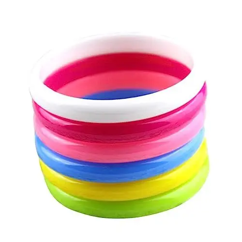 Produktbild: VICASKY 6St bonbonfarbe armreif armreif kostüm bonbonfarbener Armreif Armbänder koreanische Mode Armband Zubehör