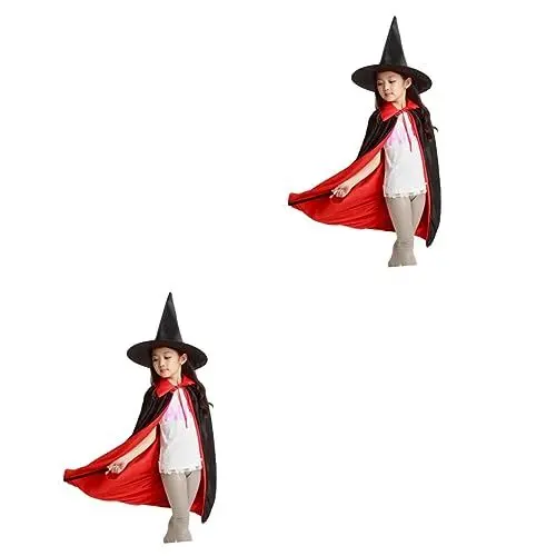 Produktbild: VICASKY 6 STK Zauberer Kostüm Zauberer-Outfit Zauberer Kleidung Zauberer Cosplay-Outfit