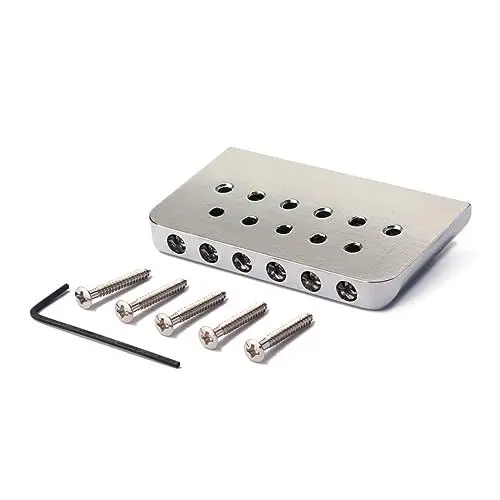 Produktbild: VICASKY Ga805 Gitarrenersatz Standard-saitenabstand E-gitarren-steg-saitenhalter