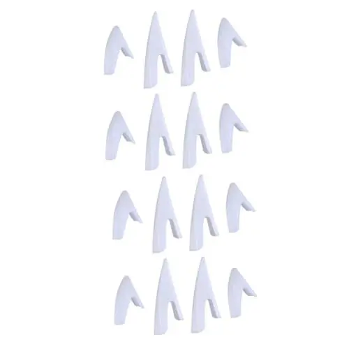 Produktbild: VICASKY 8 STK Maskerade Vampirzähne Halloween Rouge für die Wangen Zähne Cosplay Zähne Kappen Hallowen Masks Zombie zähne Zombie Teeth werwolf zähne erröten Lippenstift