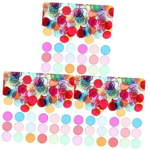 Produktbild: VICASKY 900 Stk Bingo-chips Jetons Bingo-marker Für Kinder Zählen Von Manipulationschips Bingo-marker, Chips, Magnetisch Spielmarken Für Bingo-spiel Bnigo-spielmarker Plastik