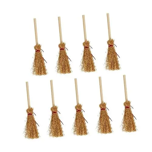 Produktbild: VICASKY 121 Mini-puppenhaus-reinigungsbesen-Set Für Jungen Und Mädchen Rollenspiel-Ornamente Dekorativer Besen Für Die Dekoration des Mini- Foto-Requisiten