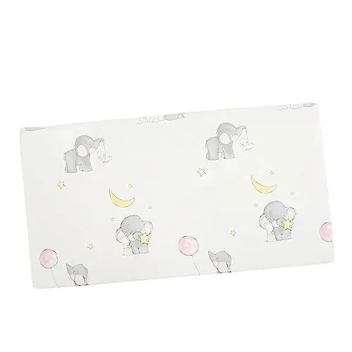 Produktbild: VICASKY Cartoon-Elefant-bettlaken-Set 130 X 70 cm Baumwolle Bequem Atmungsaktiv