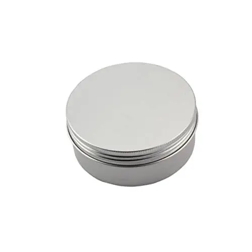 Produktbild: VICASKY Box Empty Cans Storage Eye Shadow Bottles Crafts Spices Beauty Cosmetic Top Lip Can Pots Specimen Clear Tinplates Rings Making Beans Thread Slip Refillable Loose Bottle Pomade