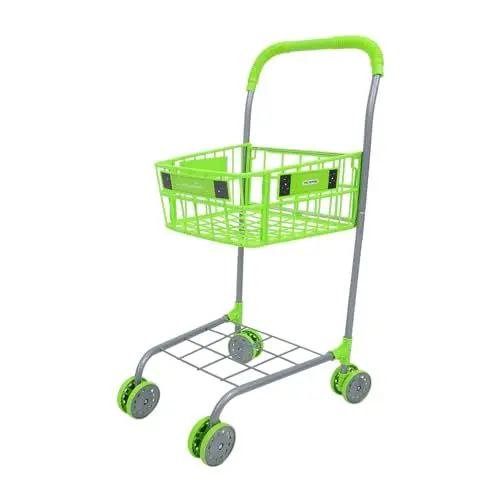 Produktbild: VICASKY Einkaufswagen Spielzeug Kinder Spielen Einkaufen Dekoratives Mini-wagenmodell Kinderwagen Spielzeug Zur Schreibtischaufbewahrung Spielzeugküche Kleiner Einkaufswagen Plastik