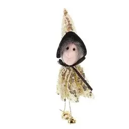 Produktbild: VICASKY Hängende Hexenpuppe Dekorative Halloween Hexenfigur für Gruselige Hausdekoration für Partys für Freunde und Familie