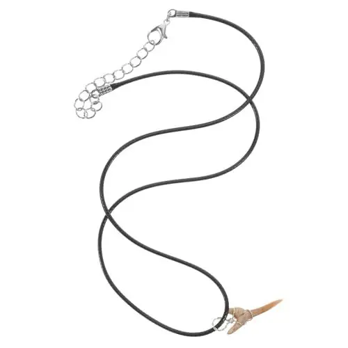 Produktbild: VICASKY Haizahn-Anhänger schutzamulett strandaccessoire Haifischzahn Halskette einzigartige Handgefertigter Schmuck Halsketten weibliche Halskette Haifischzahn-Halskette Stein