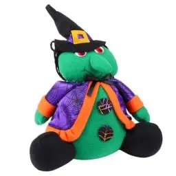 Produktbild: VICASKY Halloween-plüschtiere Halloween-tischschild Halloween-kuscheltiere Halloween-willkommensschild Halloween-Party-dekor Halloween-plüschfigur Halloween-wohndekoration Plüschpuppen