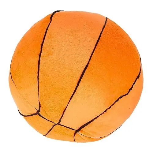 Produktbild: VICASKY Plüschtiere Basketball Basketballkorb Cool Ballkissen Sport-plüsch-Basketball Korbball Basketball-minikorb Großer Basketball Federnd Gefüllter Basketball Spiel Qualle Pp Baumwolle