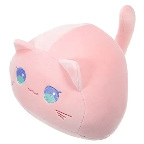 Produktbild: VICASKY Puppe Kuscheltiere Für Babys Schlafspielzeug Schlafkissen Spielzeug Schwarzes Katzenspielzeug Für Das Bett Plüschtier Umarmen Großes Pp Baumwolle Kind Shiba Inu Rosa