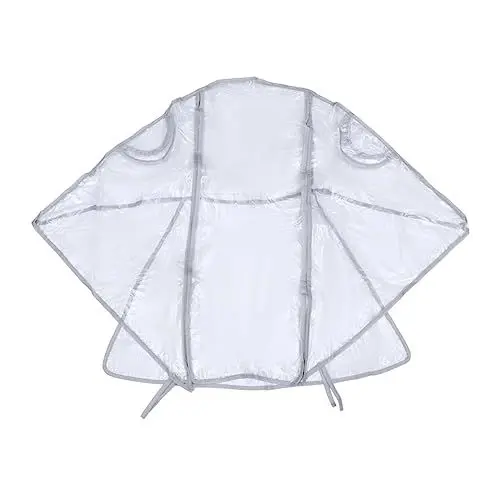 Produktbild: VICASKY Regenschutz Für Kinderwagen Windschutz Für Kinderwagen Regenschirm Regenmantel Kinderwagen Kleinkind -regenschutz Winddichte Kinderwagenabdeckung Kinderwagen-windschutz Weiß