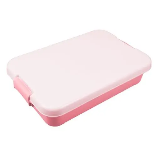 Produktbild: VICASKY Sandplastikform Sensorisches Tablett Sandkastenspielzeug Für Kleinkinder 1-3 Spielzeuge Mit Sensorischen Behältern Sandkasten Wasserdicht Sinnesbehälter Mit Deckel Sandkästen Rosa