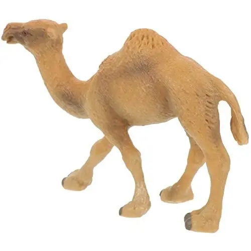 Produktbild: VICASKY Camel Figurine Dekoration Realistische Simulation Kamel Statue Als Lernspielzeug Und Wohnaccessoire Für Für Tierliebhaber Und Sammler