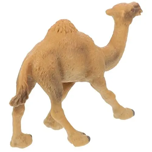 Produktbild: VICASKY Kamelfigur Aus Kunststoff Lebensechte Kamel Modell Kleine Kamel Statue Ornament Für Schreibtischdekoration Partyzubehör Mit Tiermotiven Tierunterricht Hilfsmittel