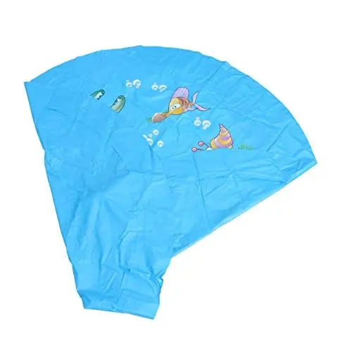 Produktbild: VICASKY Sprühmatte Wassersprinklermatte Runde Wassermatte Wasserkissen Sommer Sprinklermatte Rasensprengermatte Wasserspielplatz Wasser Planschbecken Outdoor-Spielzeug Für Kinder Sky-Blue