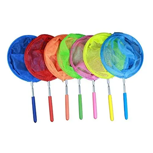 Produktbild: VICASKY einziehbares Netz teleskopkescher Kinder Outdoor Spielzeug Kinderfangnetz Outdoor-Aktivitäten für Kinder erweiterbares Schmetterlingsnetz Teleskopnetz ausziehbares Netz