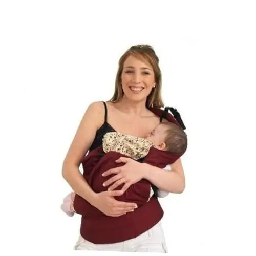 Produktbild: VICASKY Kapuze für Babytrage Aus Baumwolle 4m-2y Träger für Vorder- und Rückseite Gurte Zur Wirbelsäulenunterstützung