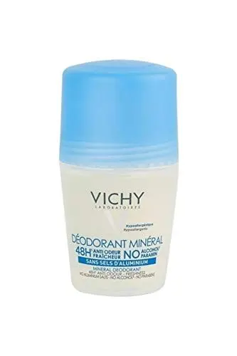 Produktbild: VICHY Anti-Transpirant 48h, Für sehr empfindliche oder epilierte Haut, bis zu 48 Stunden Wirkung, Roll-On, Dermo Tollerance, 50ml