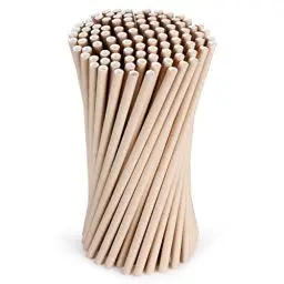 Produktbild: Vicloon Strohhalme Papier, Trinkhalme Papier Biologisch Abbaubare, Braun Papier Trinkhalme Geeignet für Partys, Hochzeiten und Anlässe, Party Strohhalme, 100 PCS