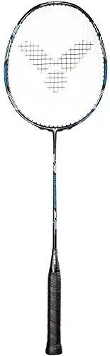 Produktbild: VICTOR Badmintonschläger V-4400 Magan mit Wettkampfbesaitung Ashaway - Ideal für den preisbewussten Badmintonspieler, Blau