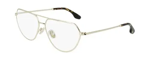 Produktbild: Victoria Beckham Unisex VB221S 46414 Sunglasses, 714 Gold, 60