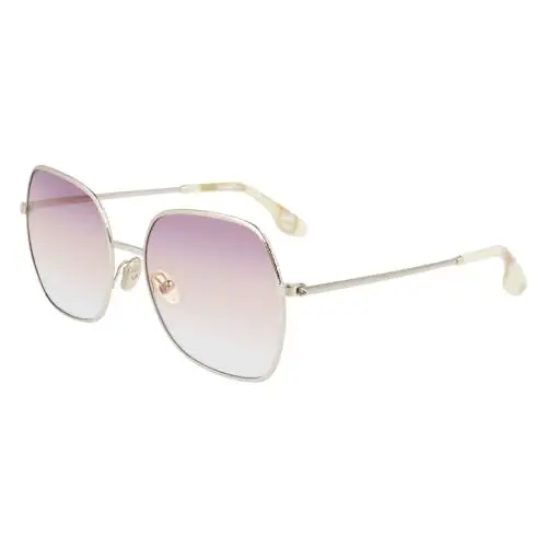 Produktbild: Victoria Beckham Unisex VB223S 46758 Sunglasses, 728 Gold Purple Peach, 56