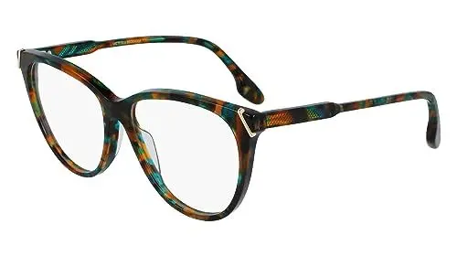 Produktbild: Victoria Beckham Unisex VB2632 Sunglasses, 343 Petrol Havana, 54