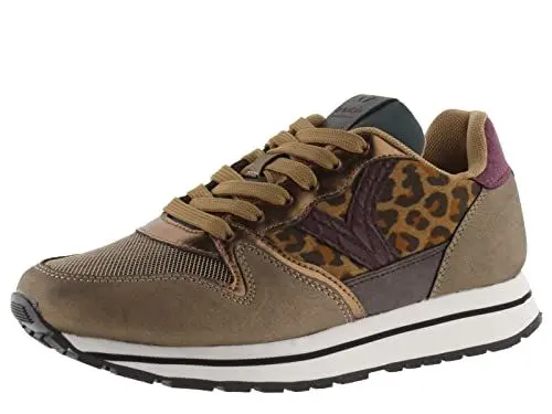 Produktbild: victoria Low-TOP COMETA Animal-Print & METALLISCHEN Details Cuero 41