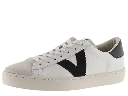 Produktbild: victoria Low-Top Unisex Berlin Leder & Kontrast-Teile & Spaltleder-Zehe 1126142 für Erwachsene Negro 40