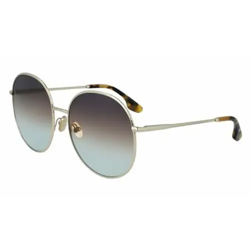 Produktbild: victoria Unisex VB224S 47943 Sunglasses, 730 Gold Grey Brown Aqua, 59