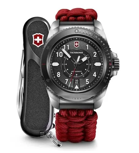 Produktbild: Victorinox Herren-Uhr Journey 1884 Limited Edition, Herren-Armbanduhr, analog, Quarz, Wasserdicht bis 200 m, Gehäuse-Ø 43 mm, Armband 21 mm, 130 g, Schwarz