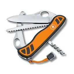 Produktbild: VICTORINOX Schweizer Taschenmesser Hunter XTM, Jagdmesser Klappmesser, 6 Funktionen inkl. Holzsäge, Einhand-Feststellklinge, Orange/Schwarz